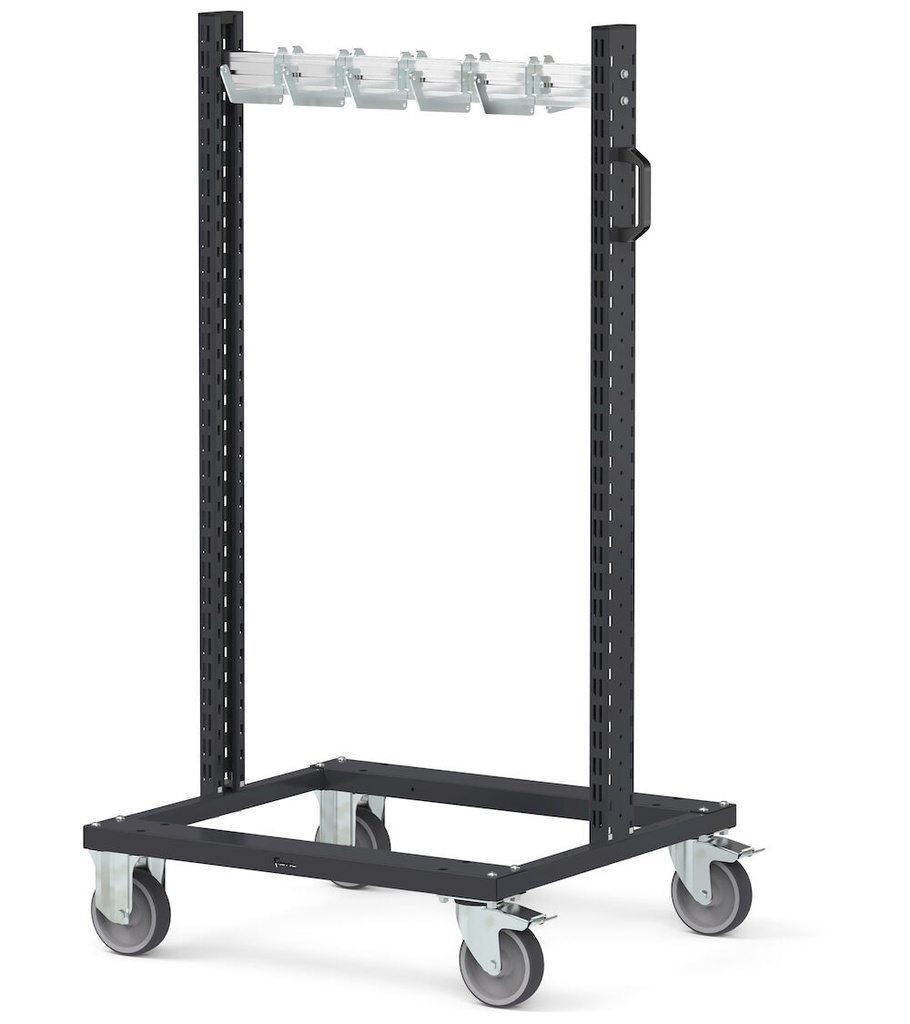[BINCART0707] Carrello con ganci – 761 × 668 × 1384 mm