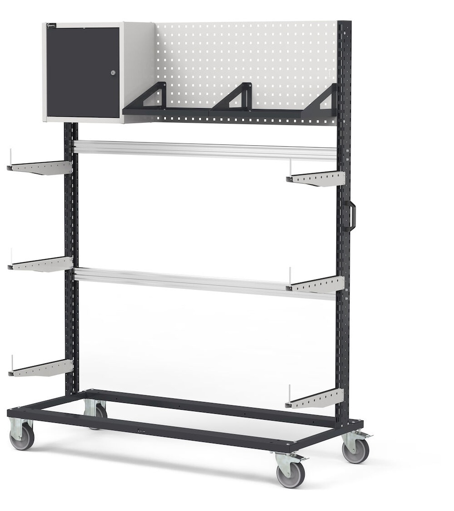 [BINCART1506] Carrello con supporti – 1552 × 668 × 1992 mm