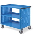 [CLEVER1012] Carrello smontato con ruote Clever – 1030 × 615 × 846 mm, Blu (RAL 5012)
