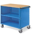 [CLEVER1016] Carrello smontato con ruote Clever – 1030 × 630 × 868 mm, Blu (RAL 5012)