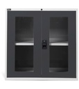 [D53A100C01006PD] Cassettiera Master DE con porte 1xPR – H 1000 mm – Grigio chiaro + Grigio antracite (RAL 7035+7016), Policarbonato