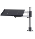 [ERGOWORK013] Braccio estensibile con vassoio inclinato Work – 745/521 × 425/480 × 552 mm