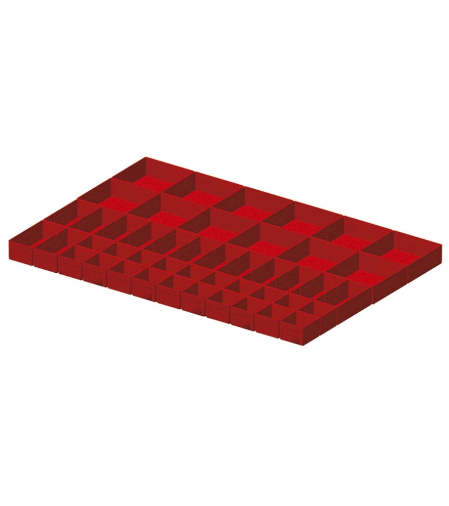 [FFH50051700] Kit cassette divisorio, 46 pezzi, per cassetti con H 50 mm, 54x36 EH