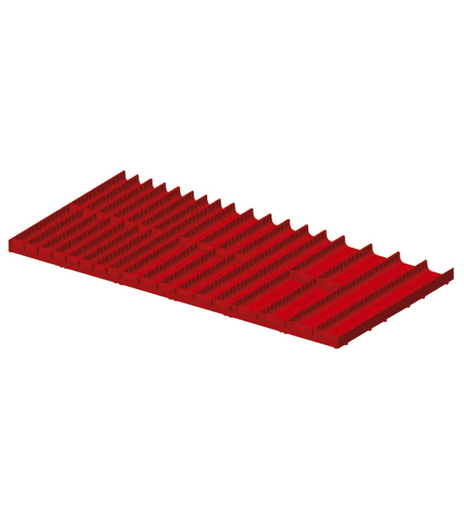 [FFH40051200] Set materiale di separazione per altezza frontale H=50/300 mm Flexa – 15 divisori trasversali 36 mm, 10 divisori trasversali 47 mm, 6 divisori trasversali 73 mm
