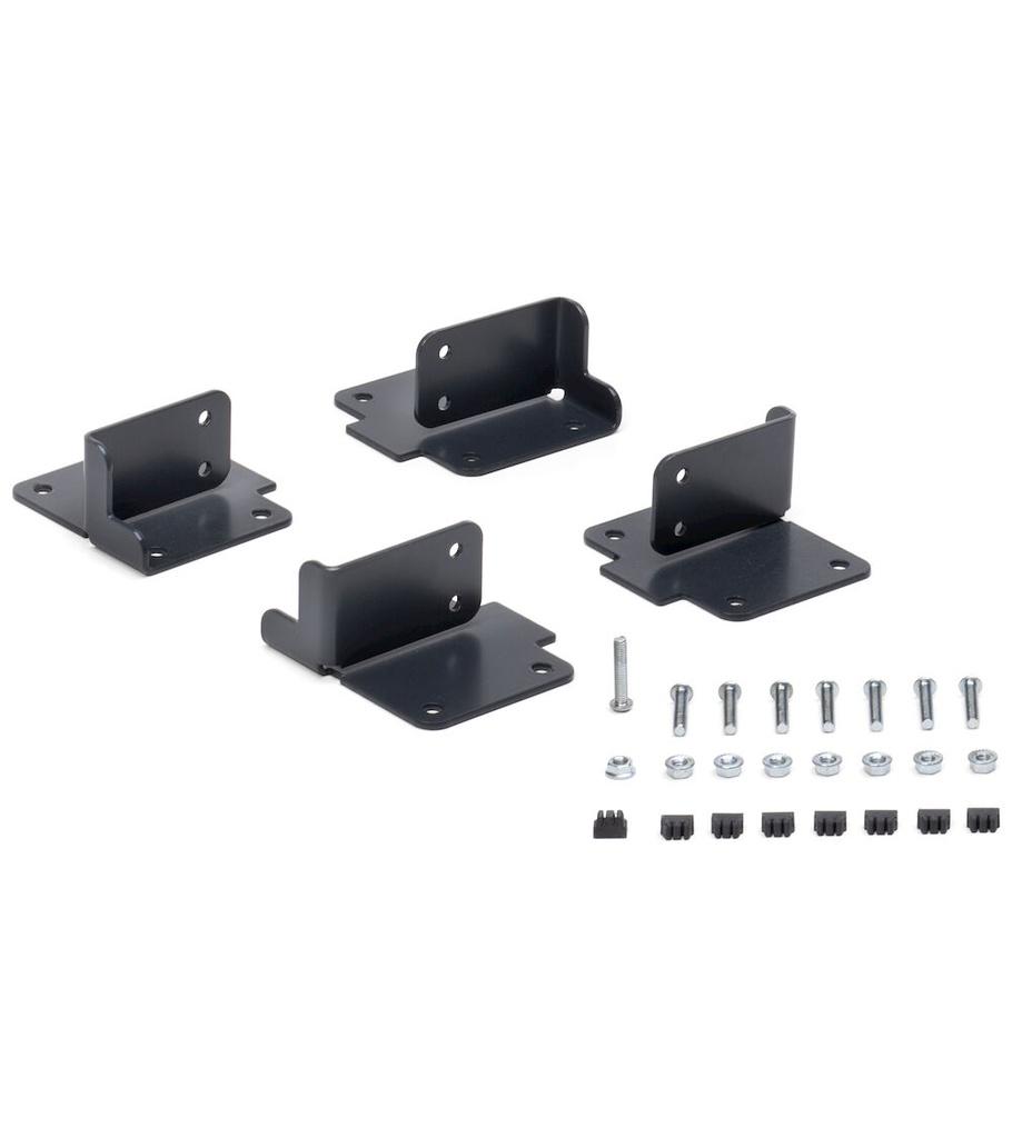 [FST3600S139] Kit 4 piastre per ruote per scaffale industriale