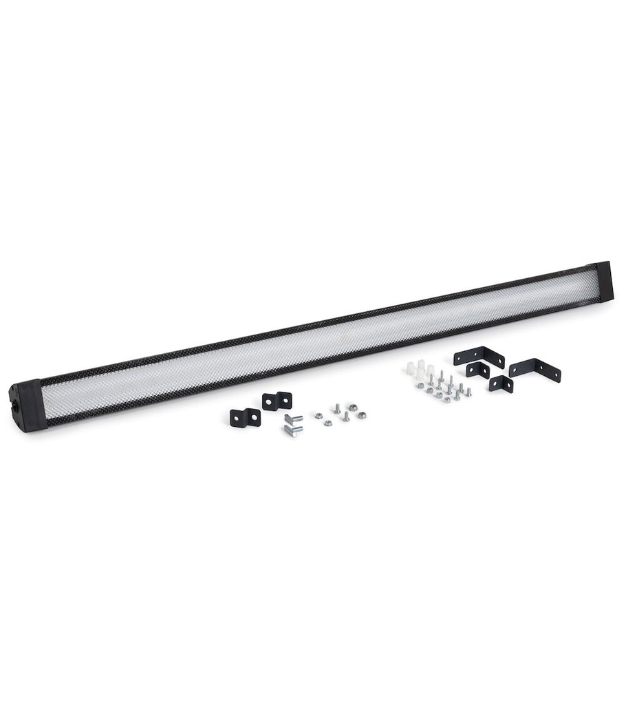[IRONTEAM002] Lampada con staffe di fissaggio L 1473 mm