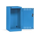 [FAA1130C00004] Armadio con porta a battente fessurata Perfom – H 1000 mm – Vuoto – Blu (RAL 5012)
