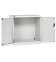 [FAA1220C00008] Armadio con porte a battente Perfom – 1023 × 555 × 1000 mm (54×27 EH), Grigio chiaro (RAL 7035)
