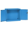 [FAA1520C00004] Armadio con porte a battente Perfom – 1193 × 555 × 1000 mm (64×27 EH), Blu (RAL 5012)