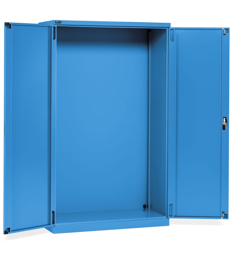 [FAA1720C00004] Armadio con porte a battente Perfom – 1193 × 555 × 2000 mm (64×27 EH), Blu (RAL 5012)