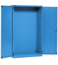 [FAA1720C00004] Armadio con porte a battente Perfom – 1193 × 555 × 2000 mm (64×27 EH), Blu (RAL 5012)