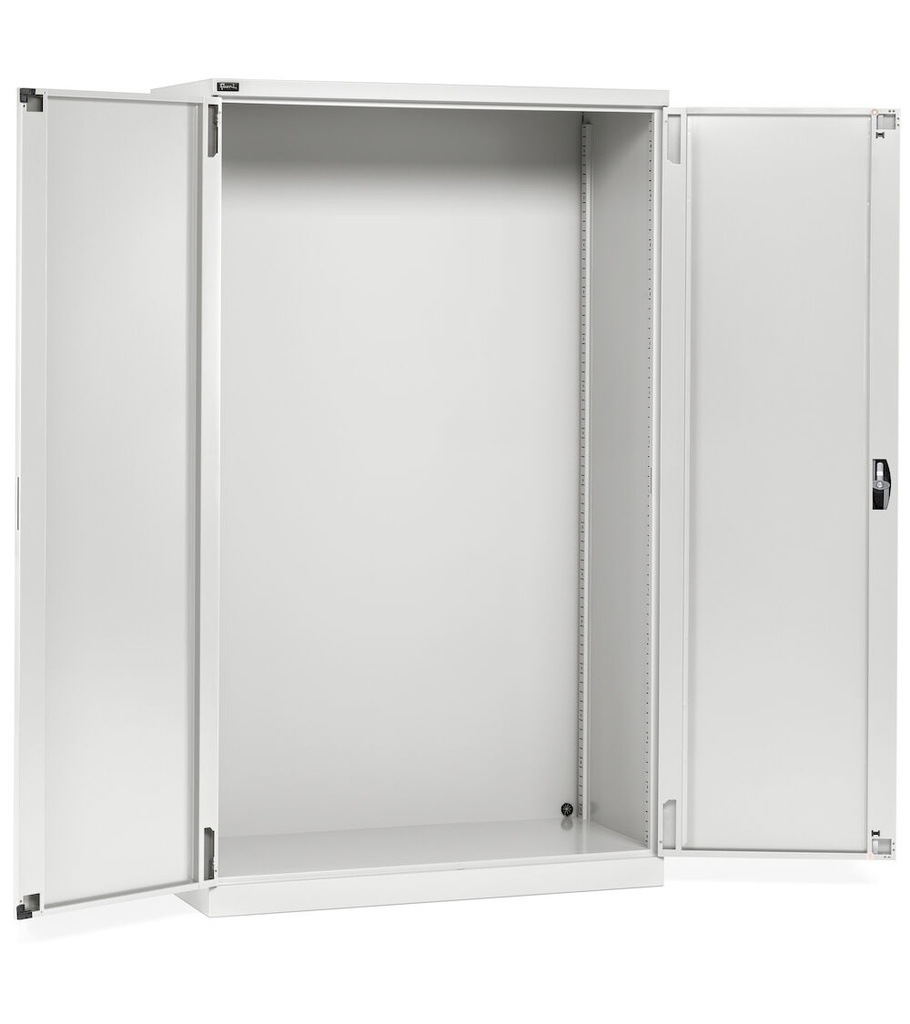 [FAA1720C00008] Armadio con porte a battente Perfom – 1193 × 555 × 2000 mm (64×27 EH), Grigio chiaro (RAL 7035)