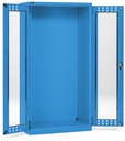 [FAA1440C00004] Armadio con porte a battente fessurate in policarbonato Perfom – H 2000 mm – Blu (RAL 5012)