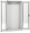 [FAA1440C00008] Armadio con porte a battente fessurate in policarbonato Perfom – H 2000 mm – Grigio chiaro (RAL 7035)