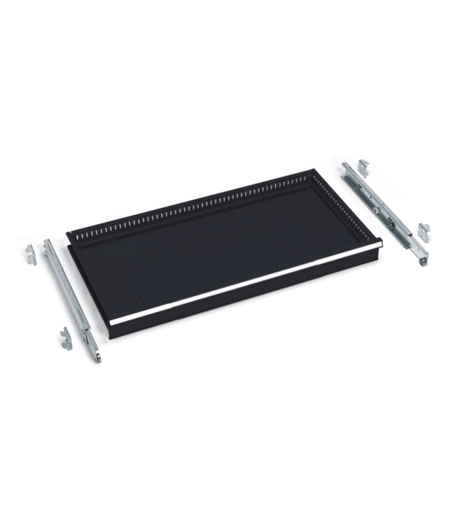 [FAC9912210039] Cassetto a estrazione telescopica H=150 mm Perfom – H 150 mm – Grigio antracite (RAL 7016)