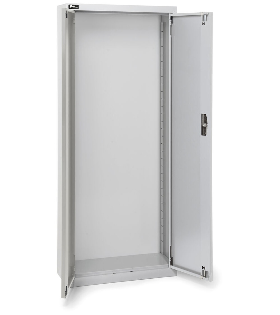 [FAK1066C00008] Armadio con porte a battente – 700 × 267 × 1651 mm, Grigio chiaro (RAL 7035)