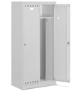 [FAN1502C03108] Armadio spogliatoio a tetto orizzontale a 2 scomparti Perfom – H 1750 mm – -