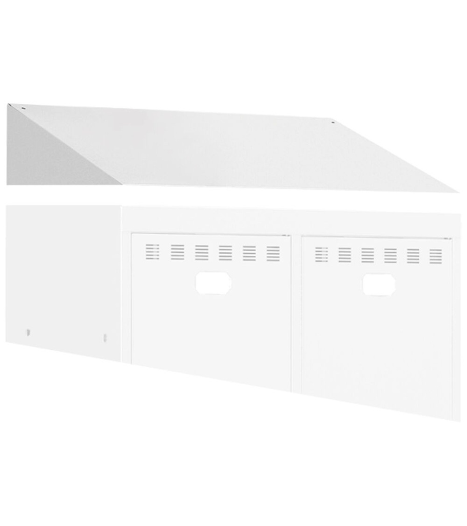 [FAN51500008] Tetto inclinato aggiuntivo – 801 × 502 × 220 mm
