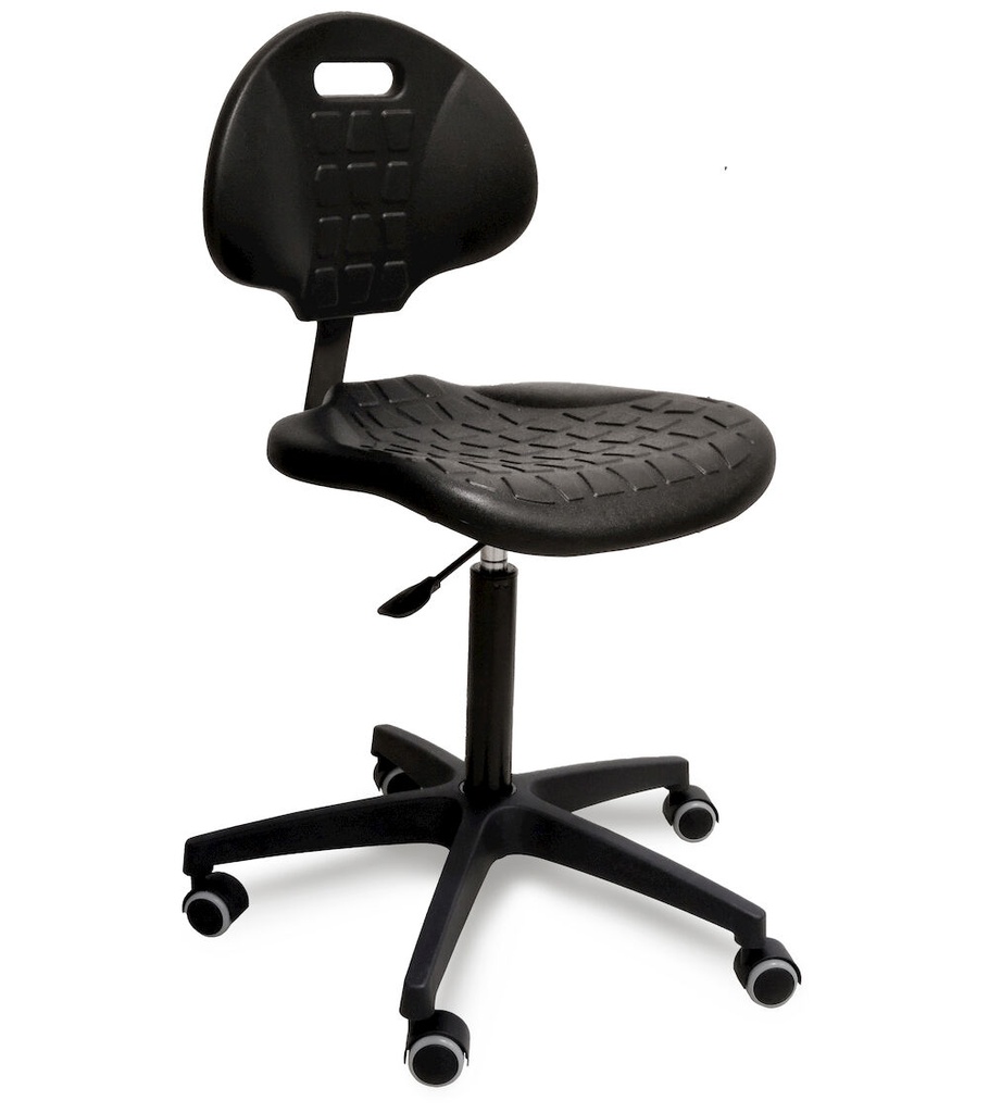 [FAX125000000007] Sedia regolabile con pompa a gas con ruote – 630 × 630 × 950/1140 mm