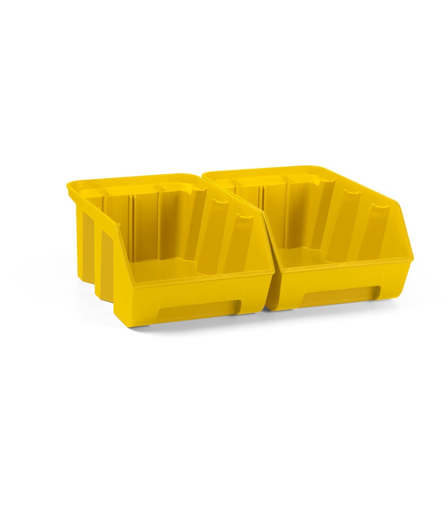 [FBLIT02701Z] Kit 2 contenitori Picking Box Air mis. 3A2 Iron Team – Giallo zinco