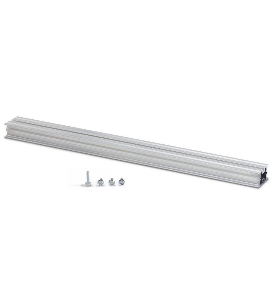 [FBLIT036000] Profilo in alluminio per vassoio Pikpad 5S – 647 × 35 × 60 mm