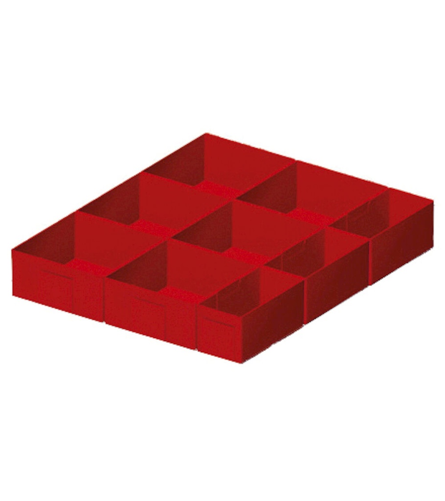 [FFH00500800] Divisori per cassetti con altezza frontale 100 mm – 24×27 EH