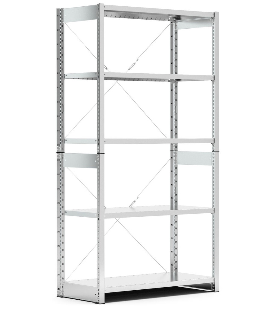 [ST1004] Scaffale con 5 piani – 1057 × 621 × 2011 mm