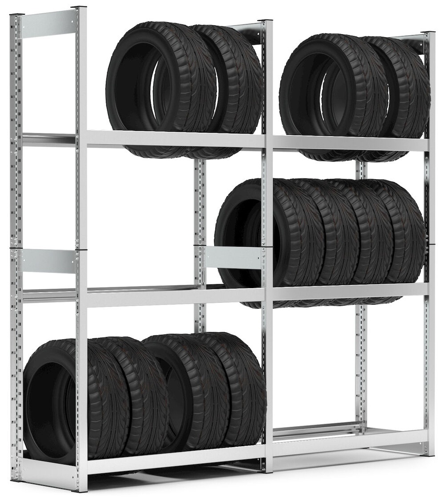 [ST2002] Scaffale porta pneumatici – 2071 × 421 × 2016 mm
