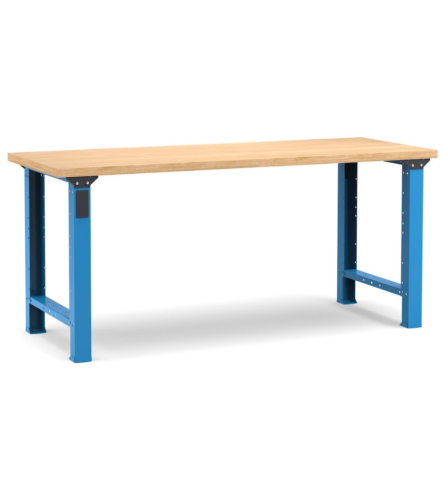 [MASTERWR2002] Banco Master (cod. MASTERWR1501) – 2000 × 750 × 890 mm, Blu + Grigio antracite (RAL 5012+7016)