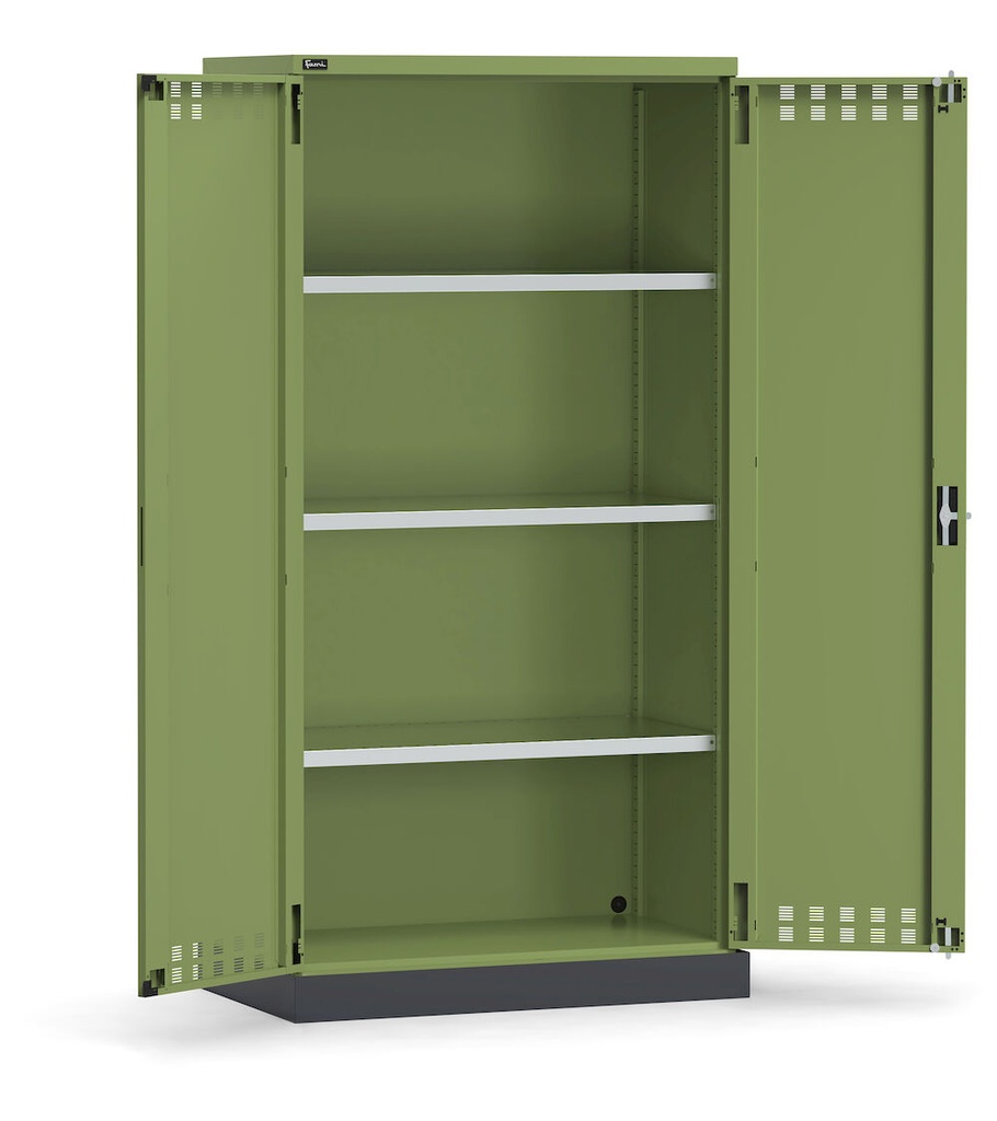 [PERFOM14056] Armadio con porte a battente fessurate Perfom (cod. PERFOM12025) – 1048 × 600 × 2027 mm