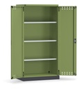[PERFOM14056] Armadio con porte a battente fessurate Perfom (cod. PERFOM12025) – 1048 × 600 × 2027 mm