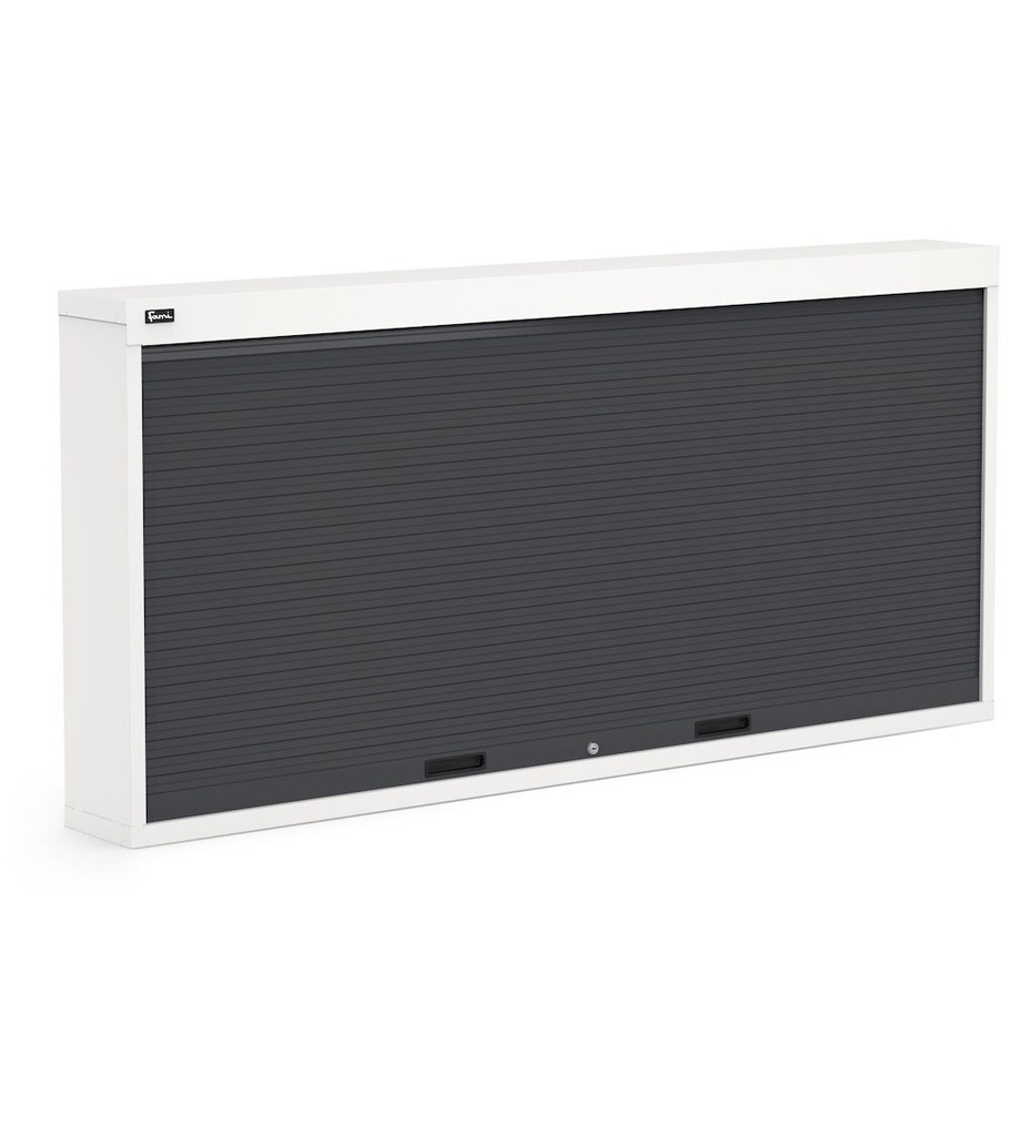Banco professionale con 4 cassetti, anta, morsa e accessori, 200 cm, grigio e antracite – foto 21