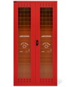 Armadio DPI con ante battente fessurate Safe Crash, L1023 x P555 x H2000 mm – foto 2