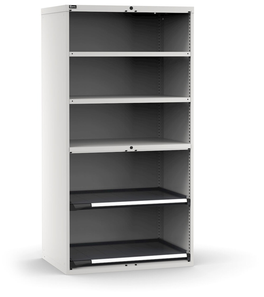 [M53A200C010SVPD] Armadio 2xPF 2xPE Master – H 2000 mm – Grigio chiaro + Grigio antracite (RAL 7035+7016)
