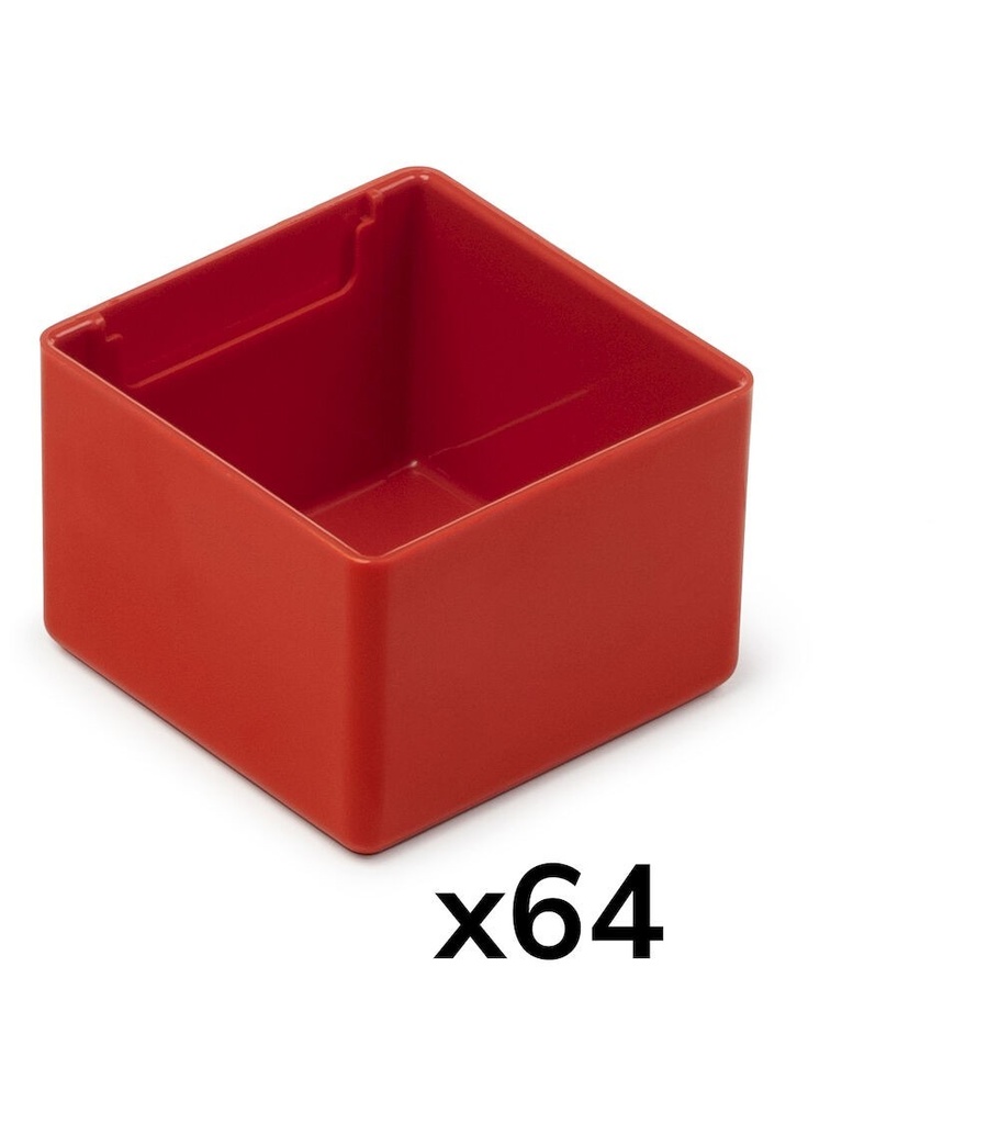 [391A06] Kit cassette divisorio per cassettiera per altezza frontale H=75 mm – H 52 mm – 64