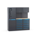 [391G01] Modulo L=1824 mm Garage – 6 porte, 2 ripiani