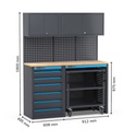Modulo L=1520 mm Garage – 4 porte – foto 2