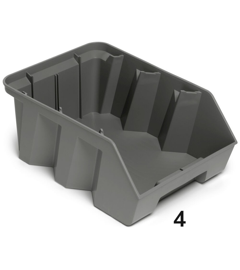 Contenitore a bocca di lupo Picking Box Air in PP rigenerato, mis.4 – foto 2