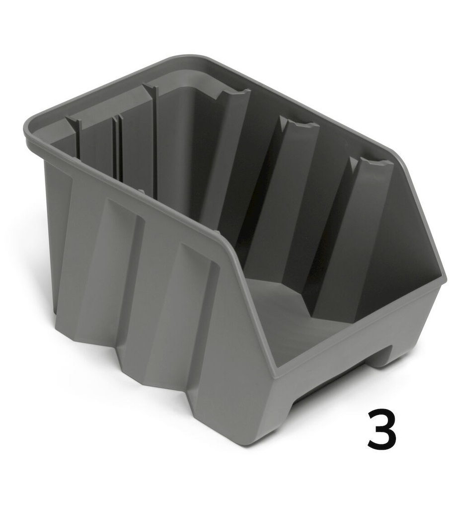 Contenitore a bocca di lupo Picking Box Air in PP rigenerato, mis.3 – foto 2