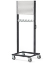 [BINCART0706] Carrello con ganci – 761 × 668 × 1992 mm