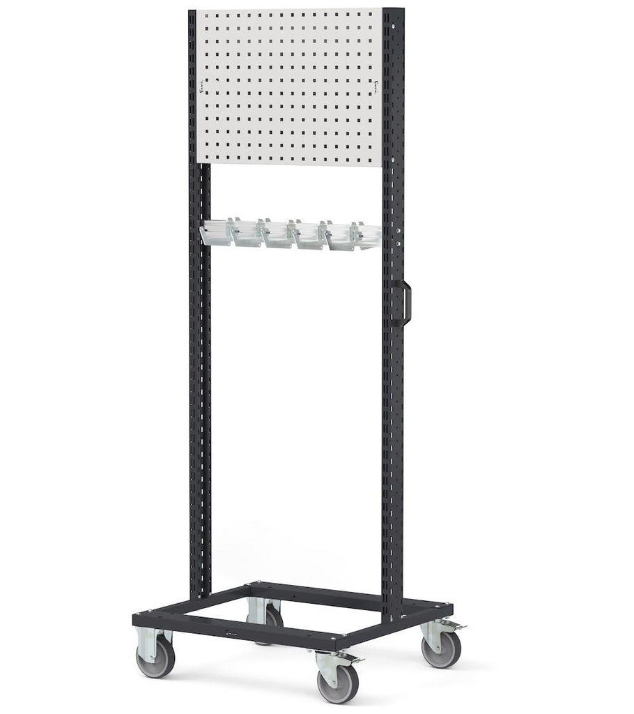 Carrello con ganci – 761 × 668 × 1992 mm – foto 2