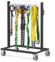 Carrello con ganci – 1067 × 668 × 1384 mm – foto 2