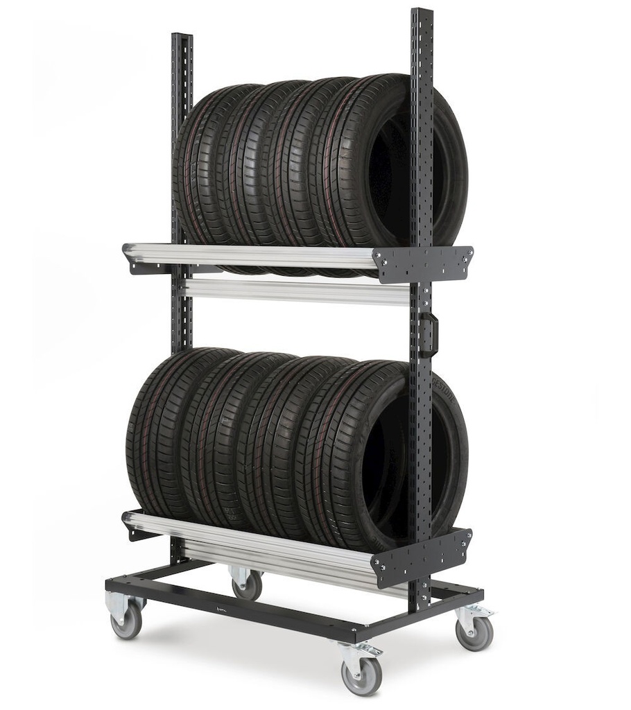 [BINCART1006] Carrello porta pneumatici – 1067 × 668 × 1992 mm