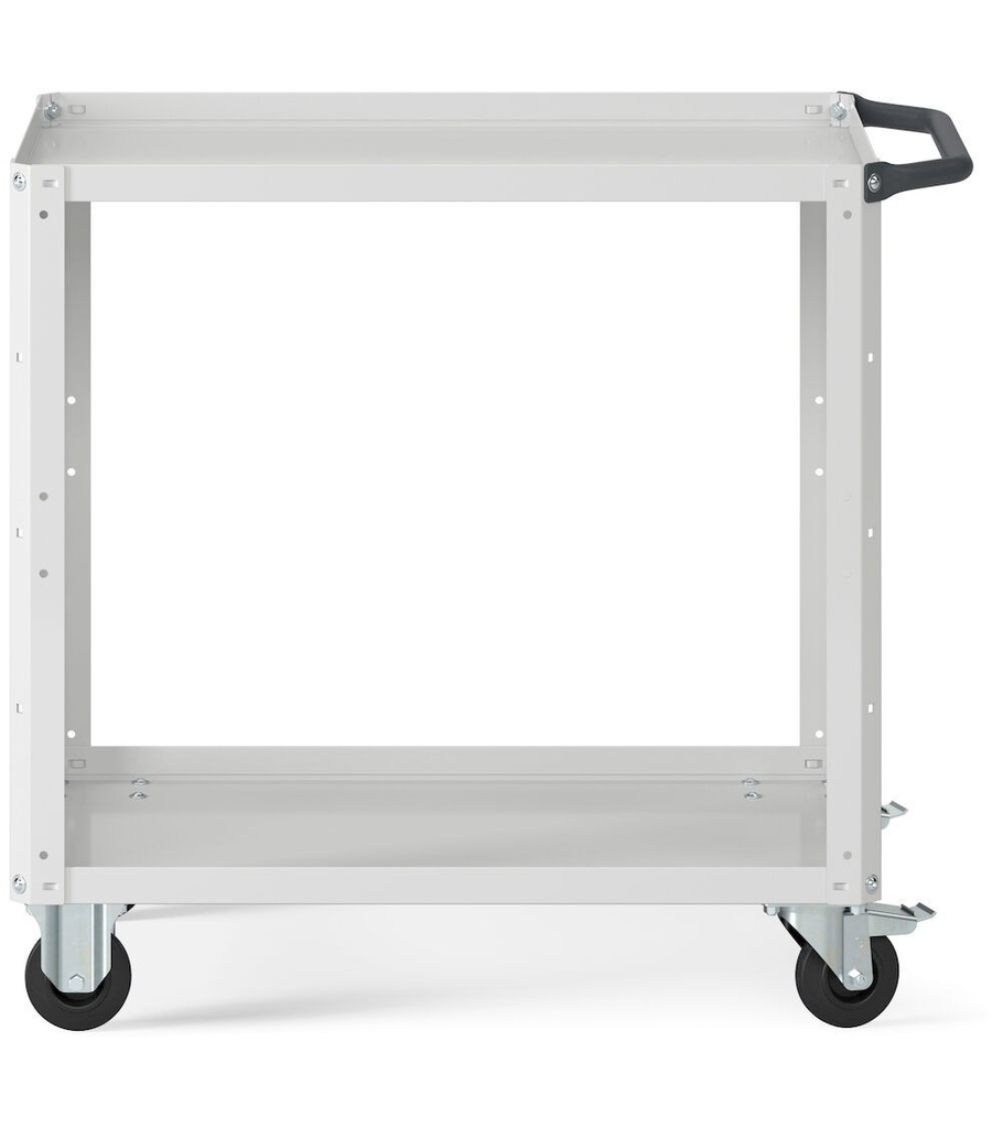 Carrello smontato con ruote – Grigio chiaro (RAL 7035) – foto 2
