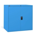 Cassettiera Master DE con porte a battente 1xPR – H 1000 mm – 54×36 EH, Blu (RAL 5012) – foto 3