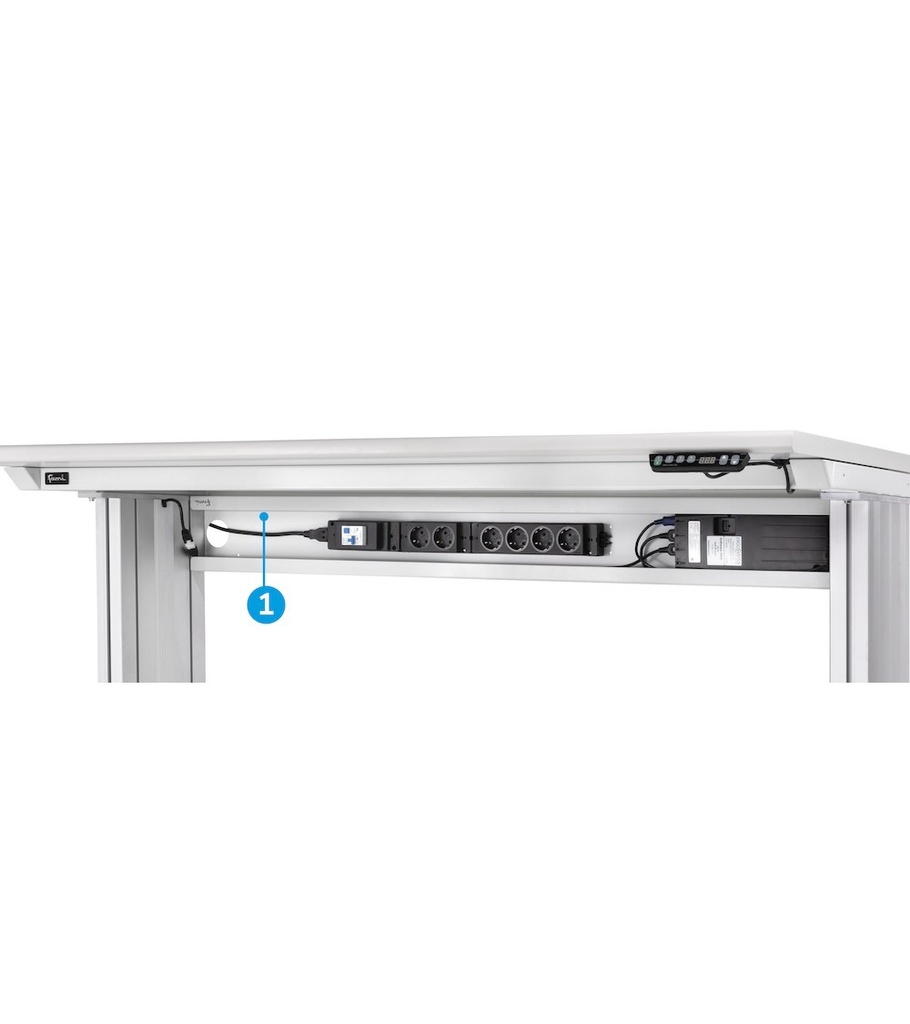 Banco smontato regolabile elettricamente Dynamic – L=1500 – 1497/1706 × 780 × 1983/2383 mm – foto 9