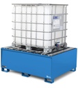 Vasca di raccolta capacità 1000 L – Blu (RAL 5012) – foto 2
