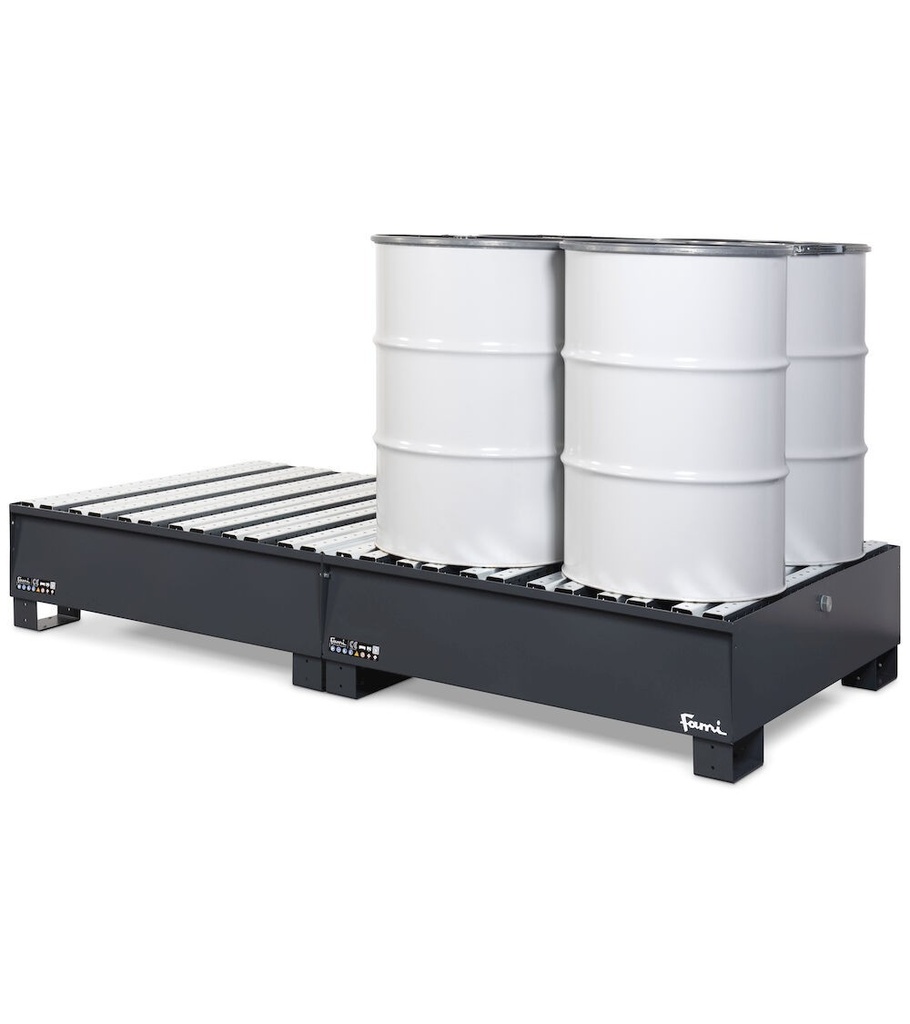 Vasca di raccolta capacità 800 L – Grigio antracite (RAL 7016) – foto 2