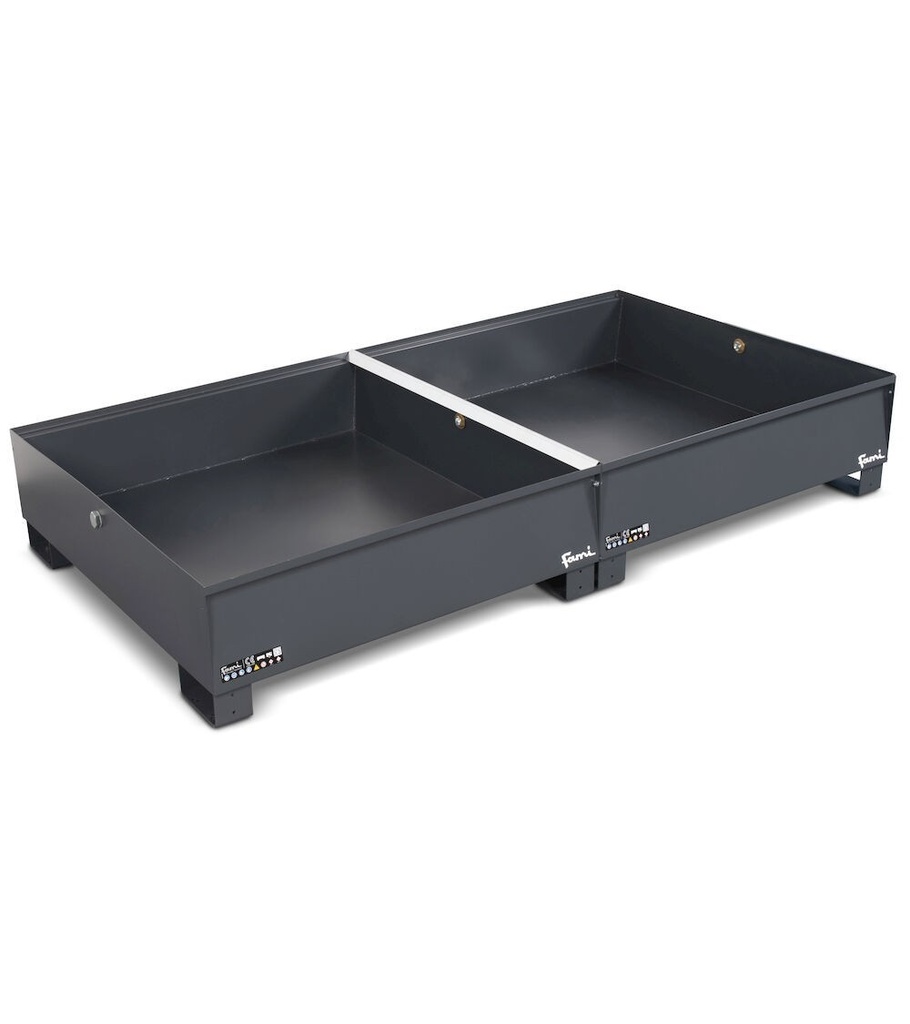 Vasca di raccolta capacità 800 L – Grigio antracite (RAL 7016) – foto 3