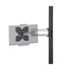 Braccio estensibile con piastra porta monitor Work – 652/330 × 225/225 × 225 mm – foto 2